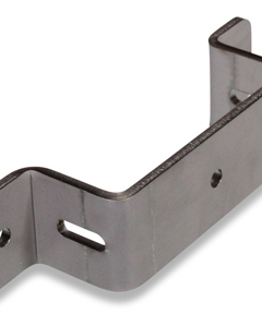 Bracket for idler roller for idler at corner